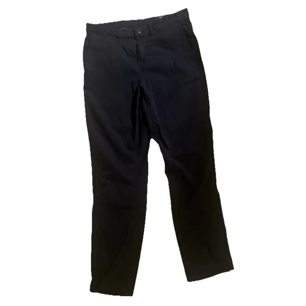 George Men’s Athletic Blue Chino Khaki Pants 34x32